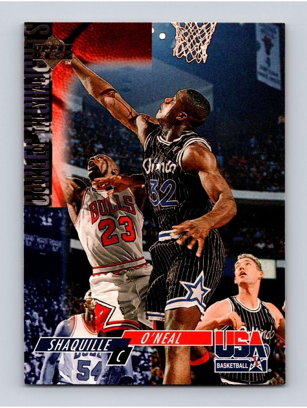 1994 Upper Deck USA #50 Shaquille O'Neal Basketball Card